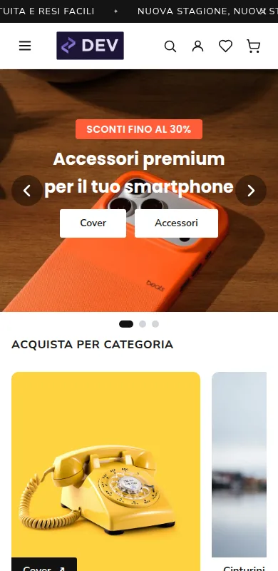 Tema Phony su smartphone